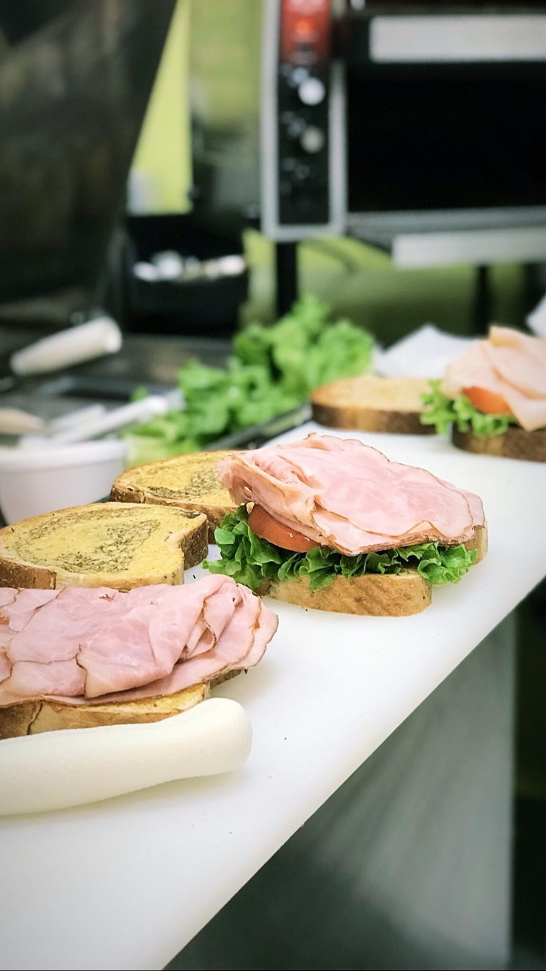 Arranged Food and Objects