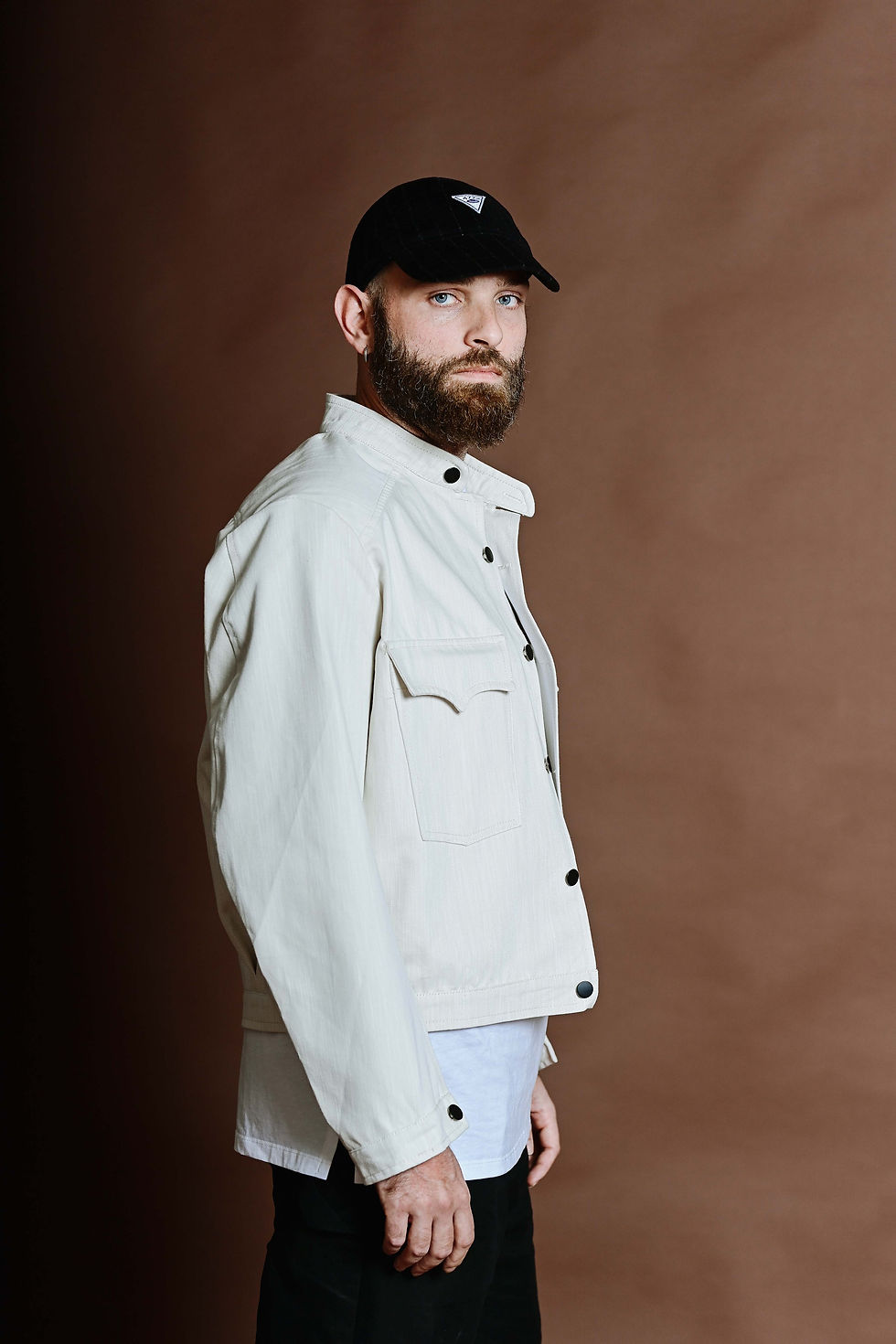 Thumbnail: JOKO jacket cream denim