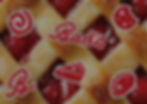Cherry pie lattice with overlayed icons