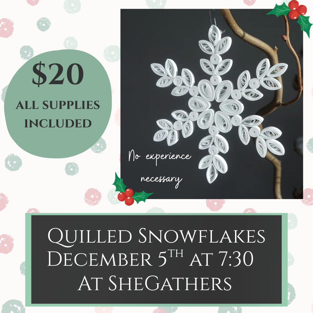 Quilled Snowflakes