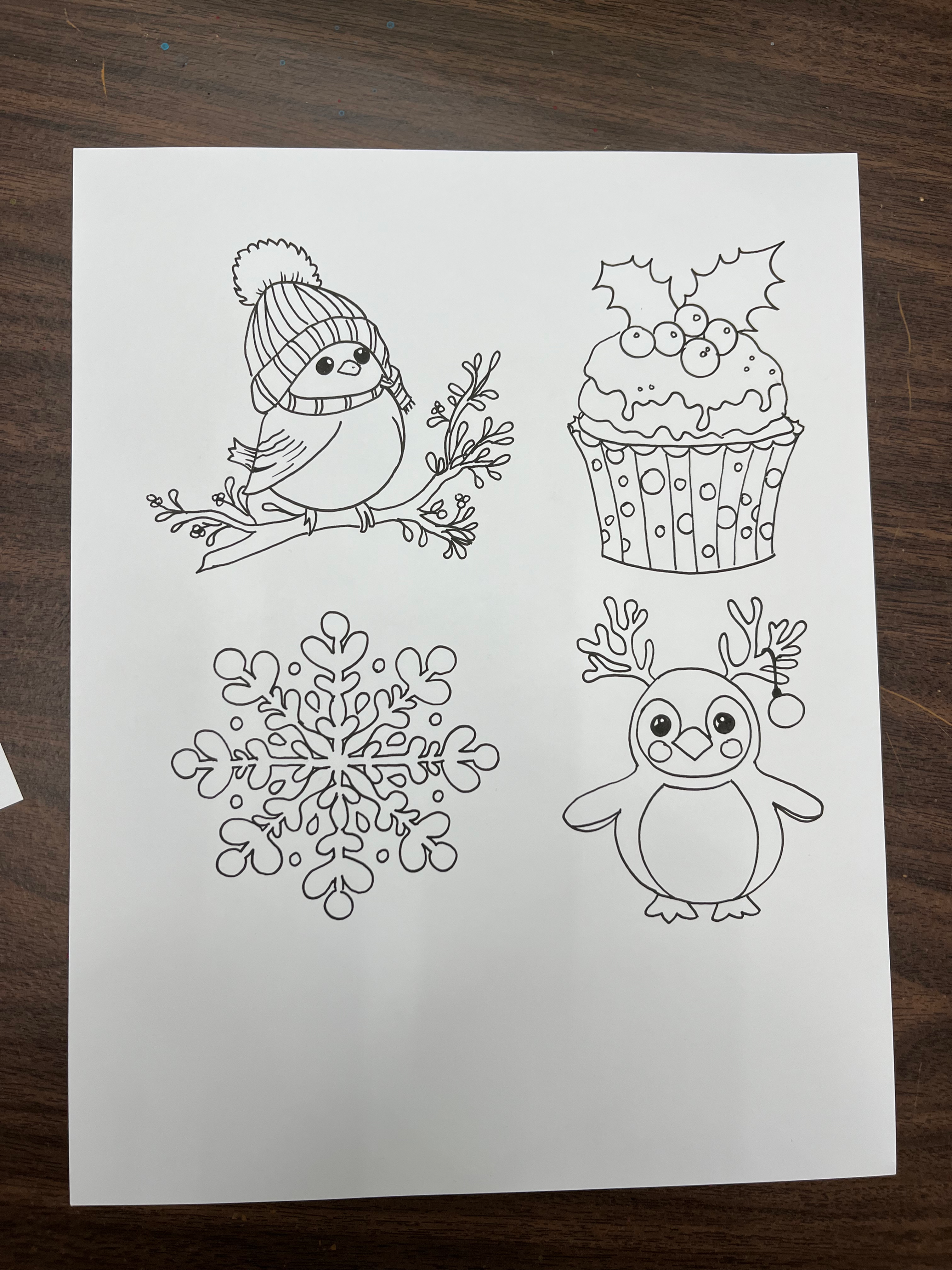 Winter Cuties Whimsical Illustration Pack