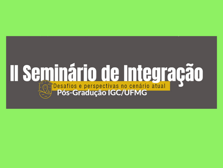 Seminário de Pós-Graduação do Instituto de Geociências da UFMG