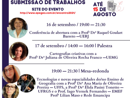 7º ENCONTRO REGIONAL DE ENSINO DE GEOGRAFIA
