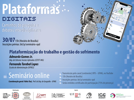 Saúde e trabalho nas plataformas digitais