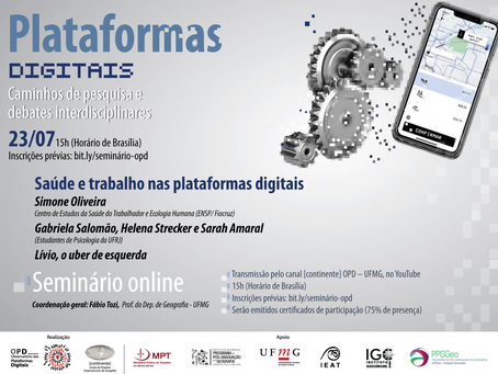Saúde e trabalho nas plataformas digitais