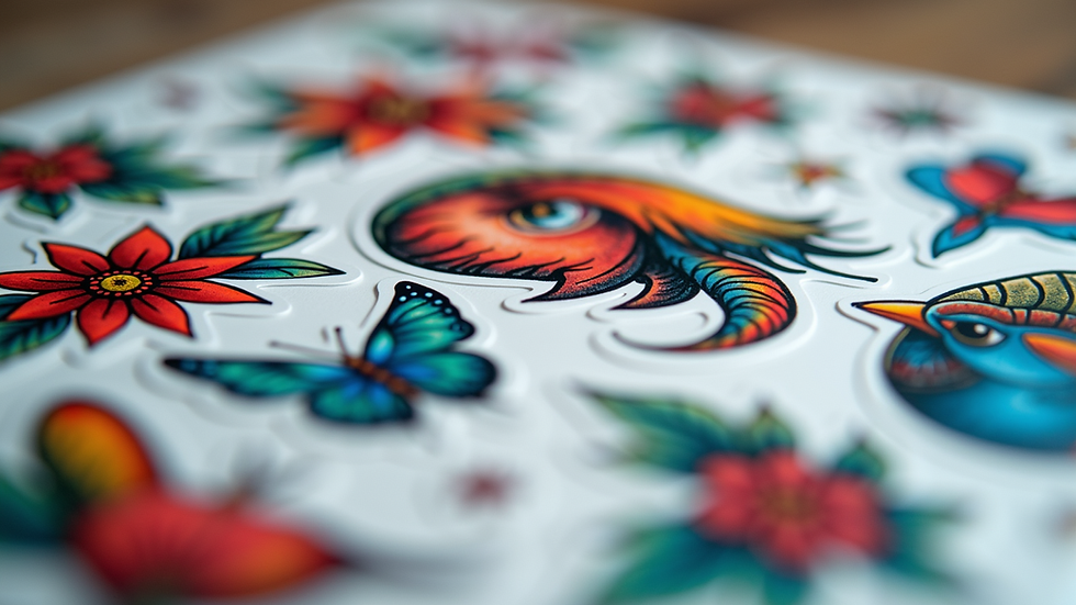 Tattoo-Sticker kaufen: Kreative Designs für jeden Style