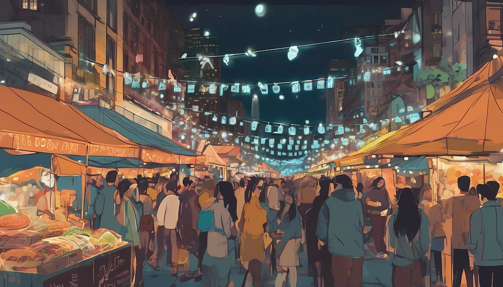 Eastern Market After Dark
