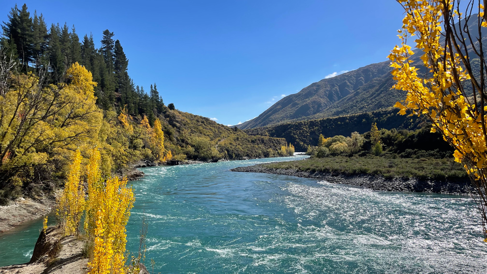Kawarau River in Central Otago