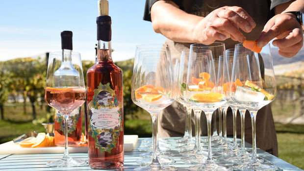 Terra Sancta Winery wine tasting