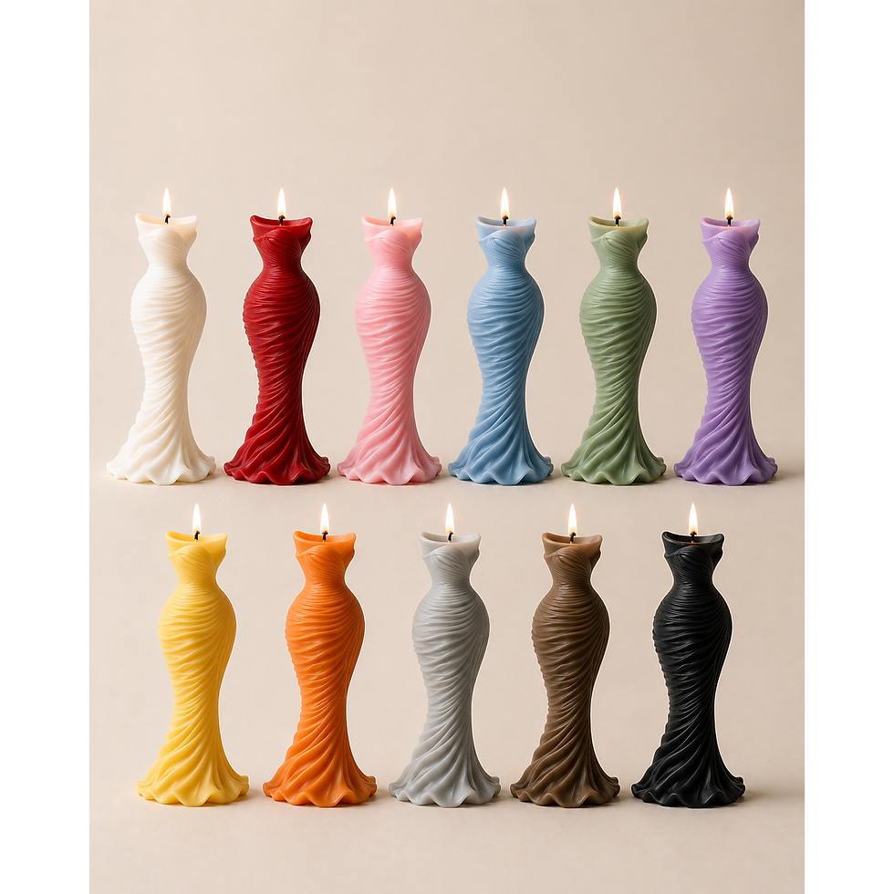 Thumbnail: Sculptural Dress Candle