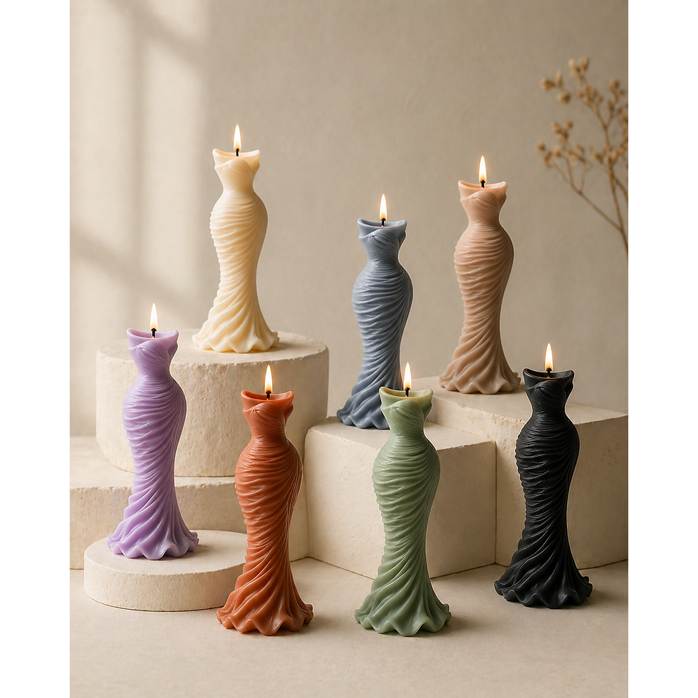Thumbnail: Sculptural Dress Candle