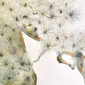 Notes on Pine painting by Talia Lehavi