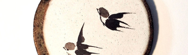 Fired Ceramic Tiles by Talia Lehavi