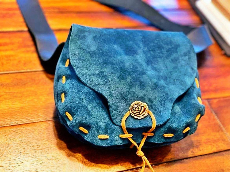 Thumbnail: Retro Silky Suede Purse