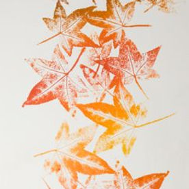 be mindful of a leaf I