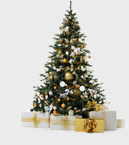 Christmas Tree with Presents