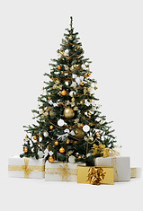 Christmas Tree with Presents