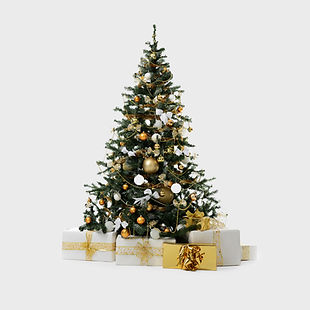 Christmas Tree with Presents