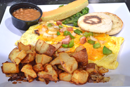 Arranged Food and Objects