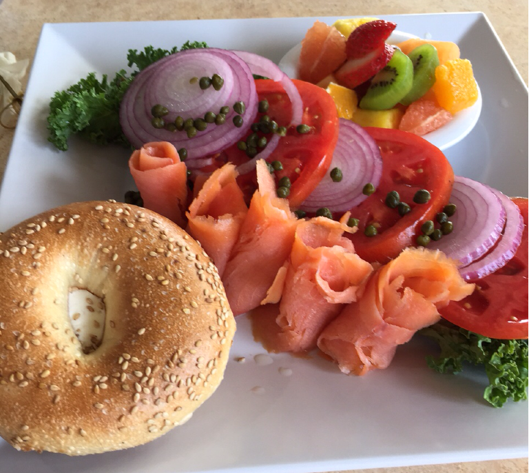 Arranged Food and Objects