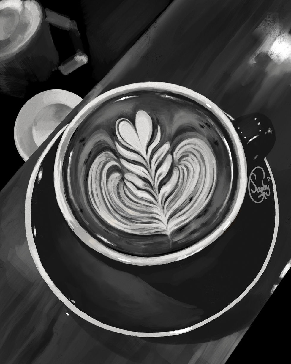 Black & White Mocha