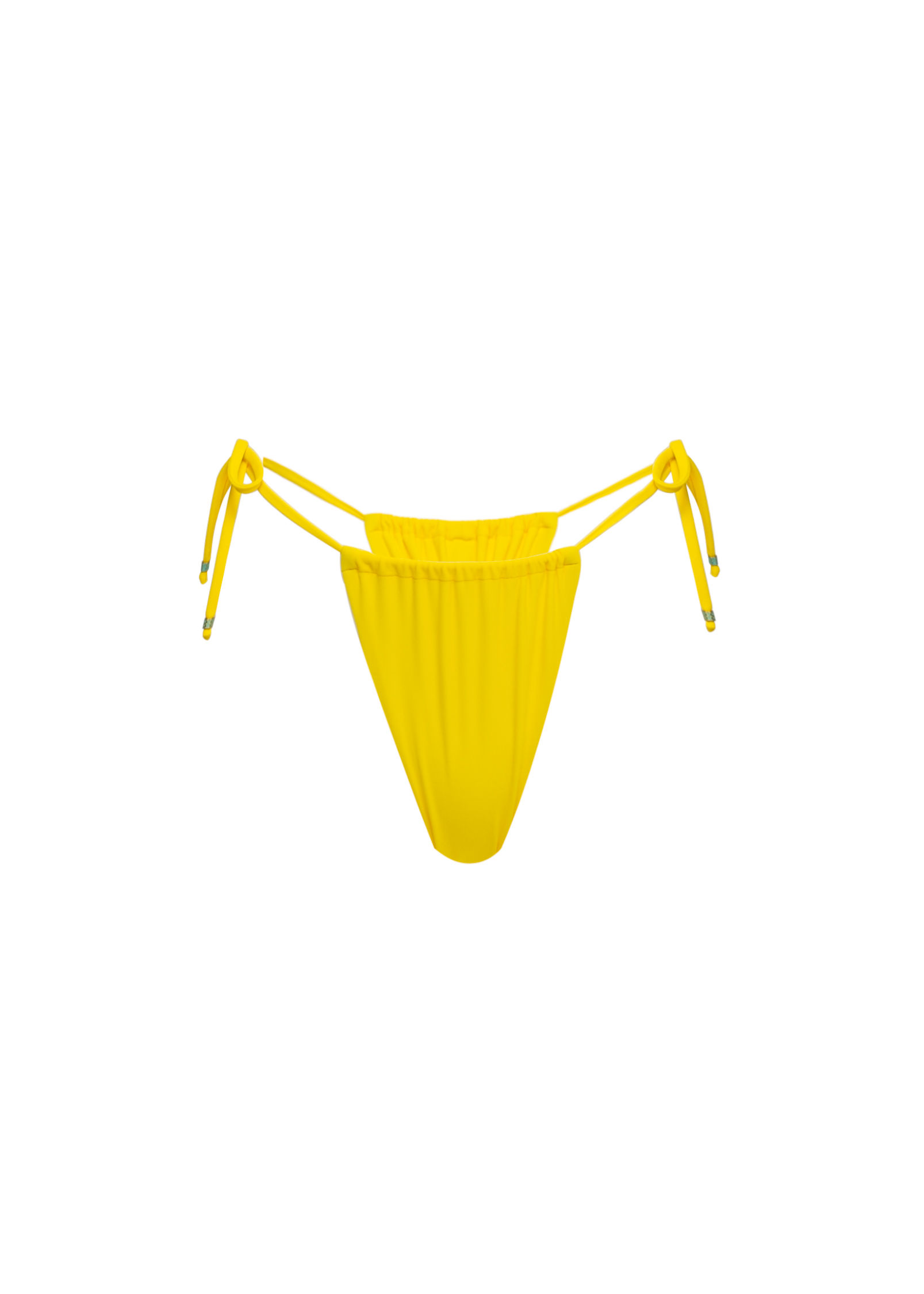 Curtininha Bikini Bottom in Yellow