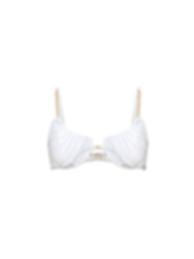 Chic Chain Top in White