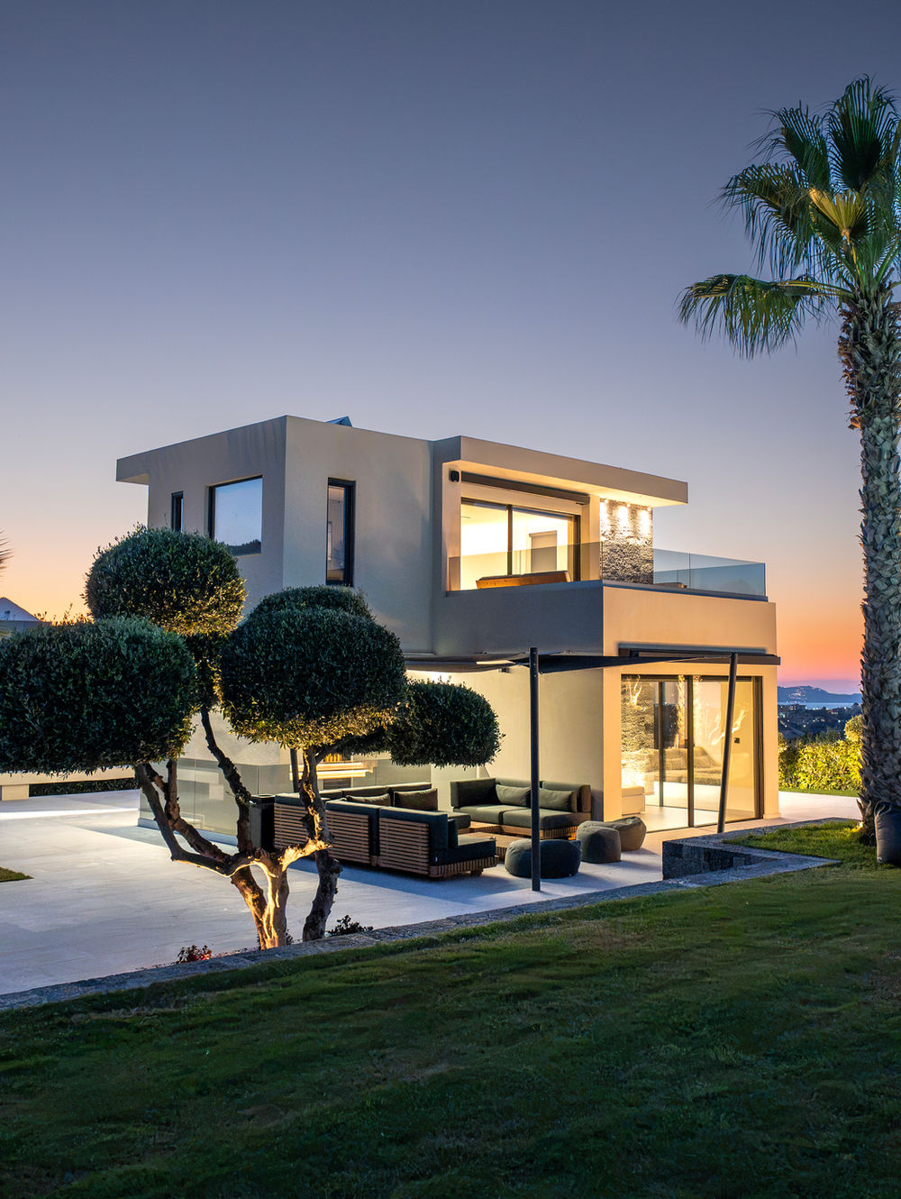 Architettura contemporanea a Geolivia Villas