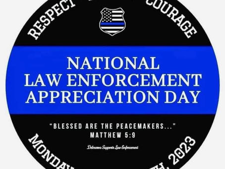 National Law Enforcement Appreciation Day January 9 2023