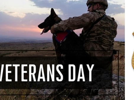 Recognizing K9 Veterans Day March 13, 2022
