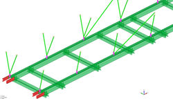 Fwd Overhead Grid FEM