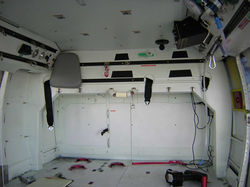 Medical equipment installation area