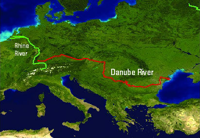 Rhine water levels 2026