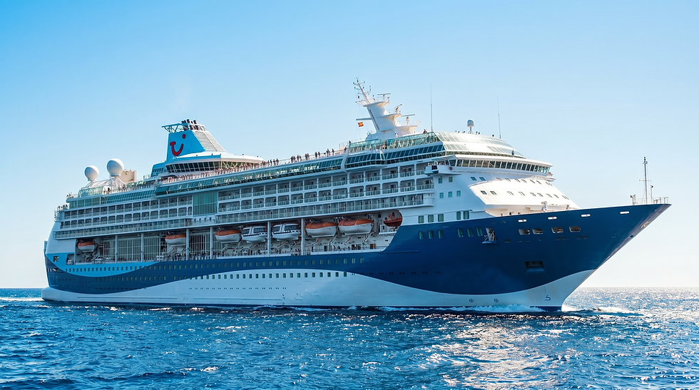 The Marella Discovery 2 cruise ship sailing on the sea.