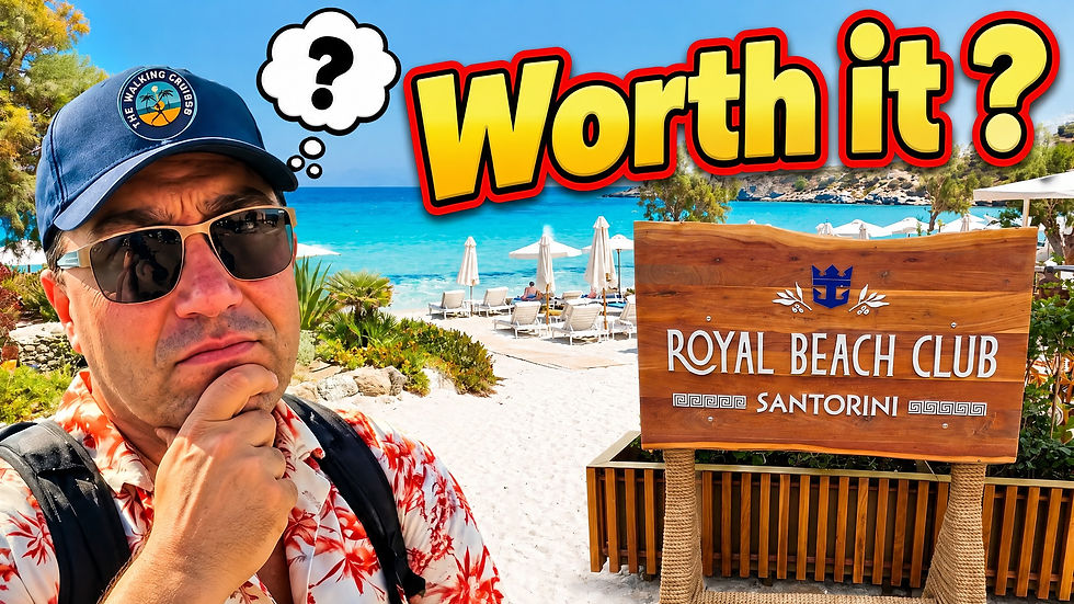 Royal Beach Club Santorini Is It Worth It?