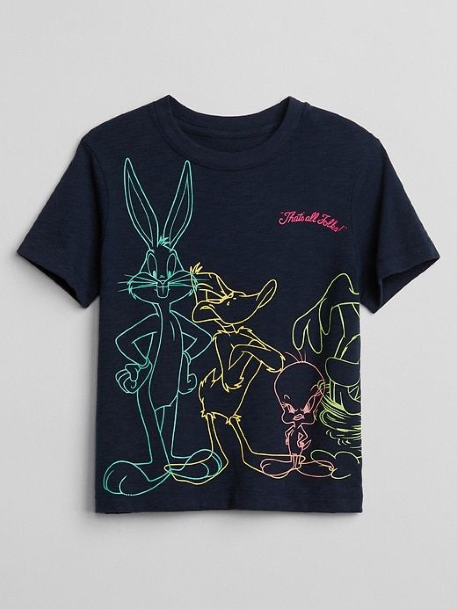 Gap Kids Looney Tunes outline graphic T-shirt