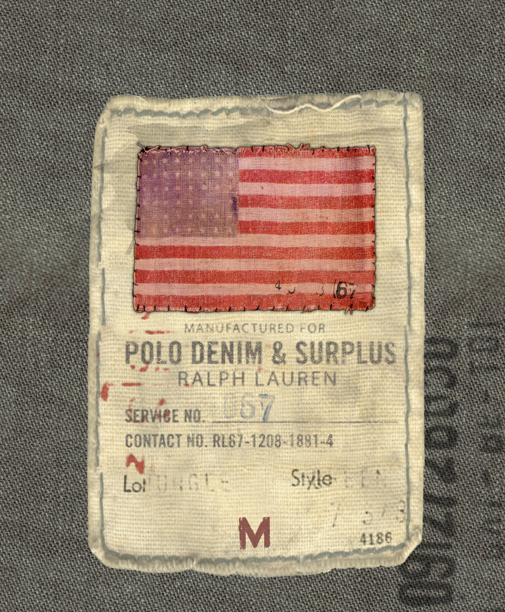 Polo Denim and Surplus heritage label