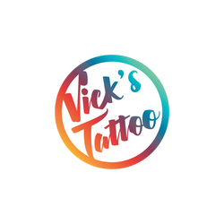 Vick's Tattoo - Logo Sticker
