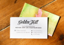 Golden Hill - Business cards