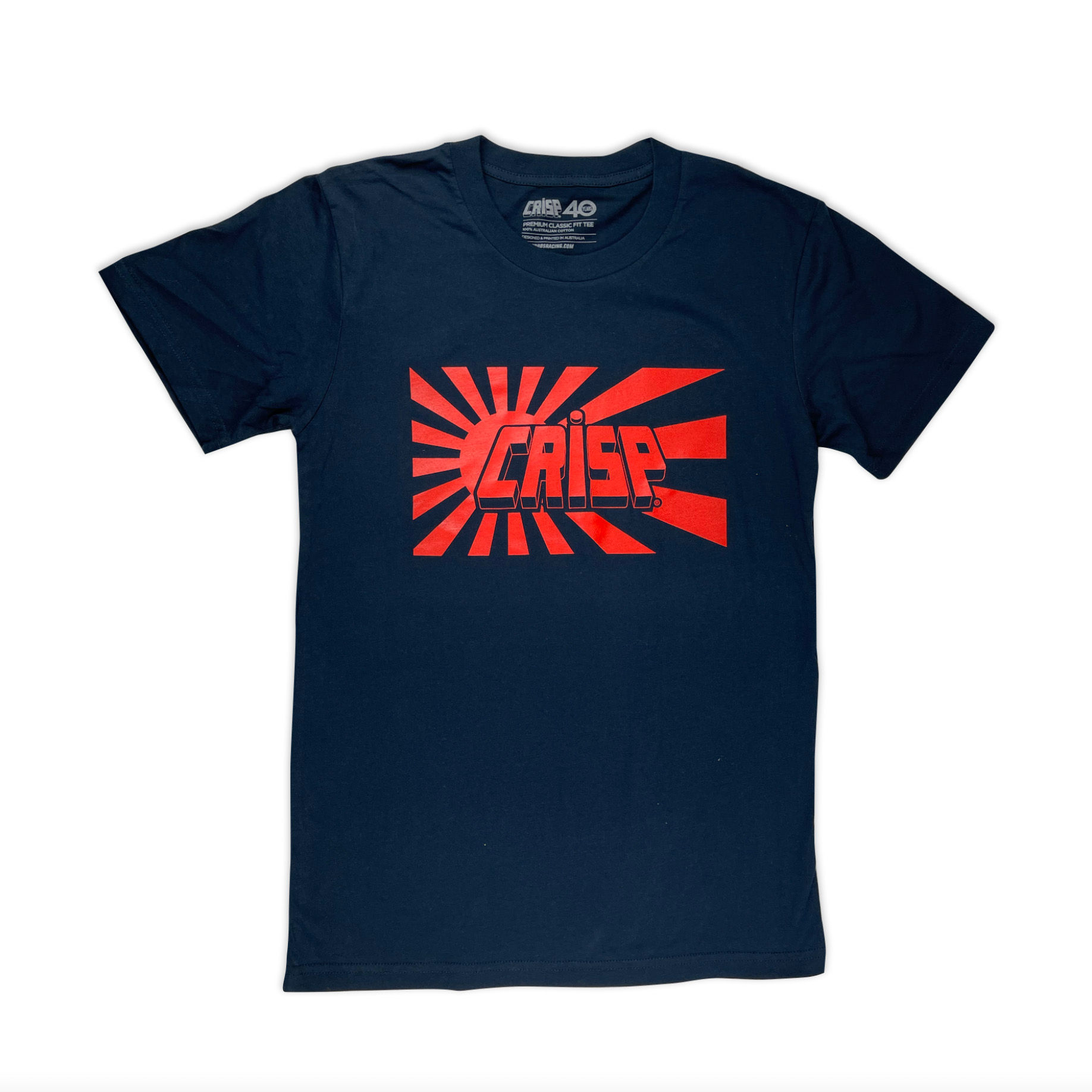 Rising Sun Tee - Navy Blue