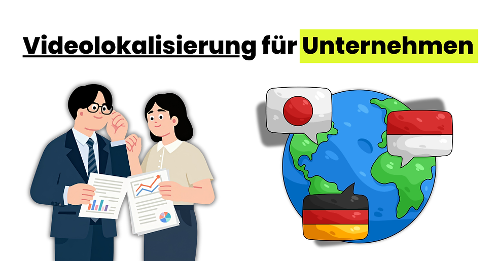 Videolokalisierung mit Lippensynchronisation