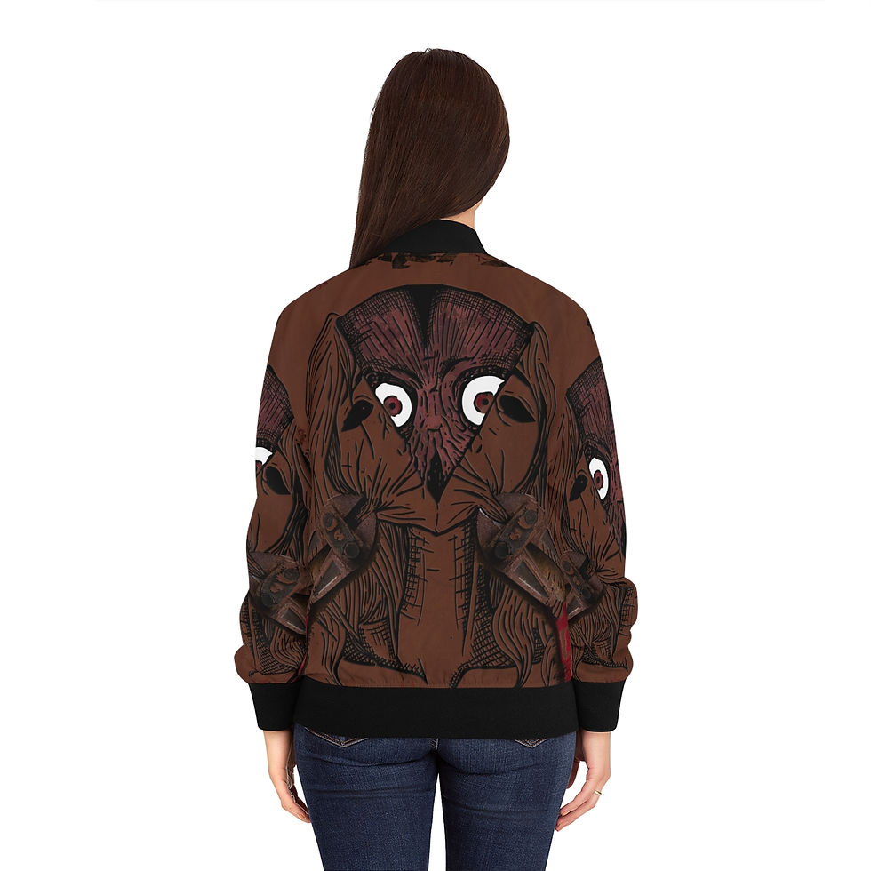 Thumbnail: "Last Moment" Women's Bomber Jacket 