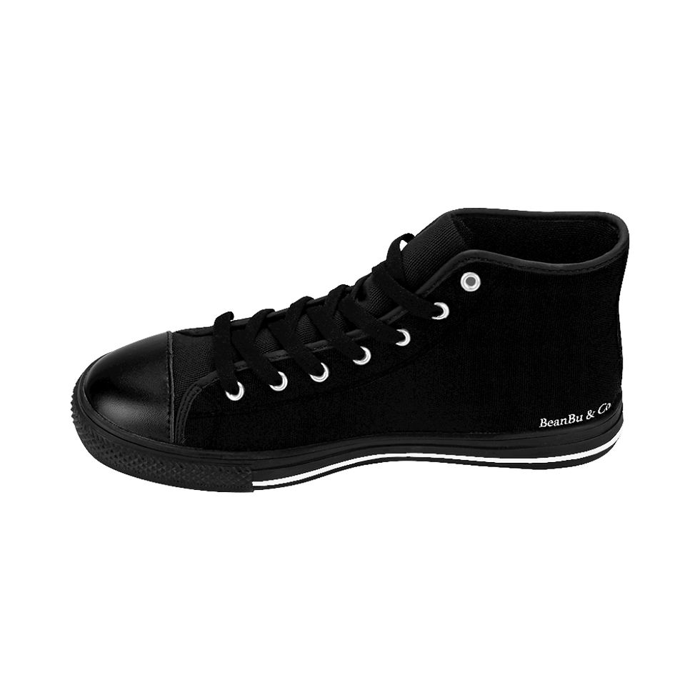 Thumbnail: "Chloe" Women's High-top Canvas Sneakers