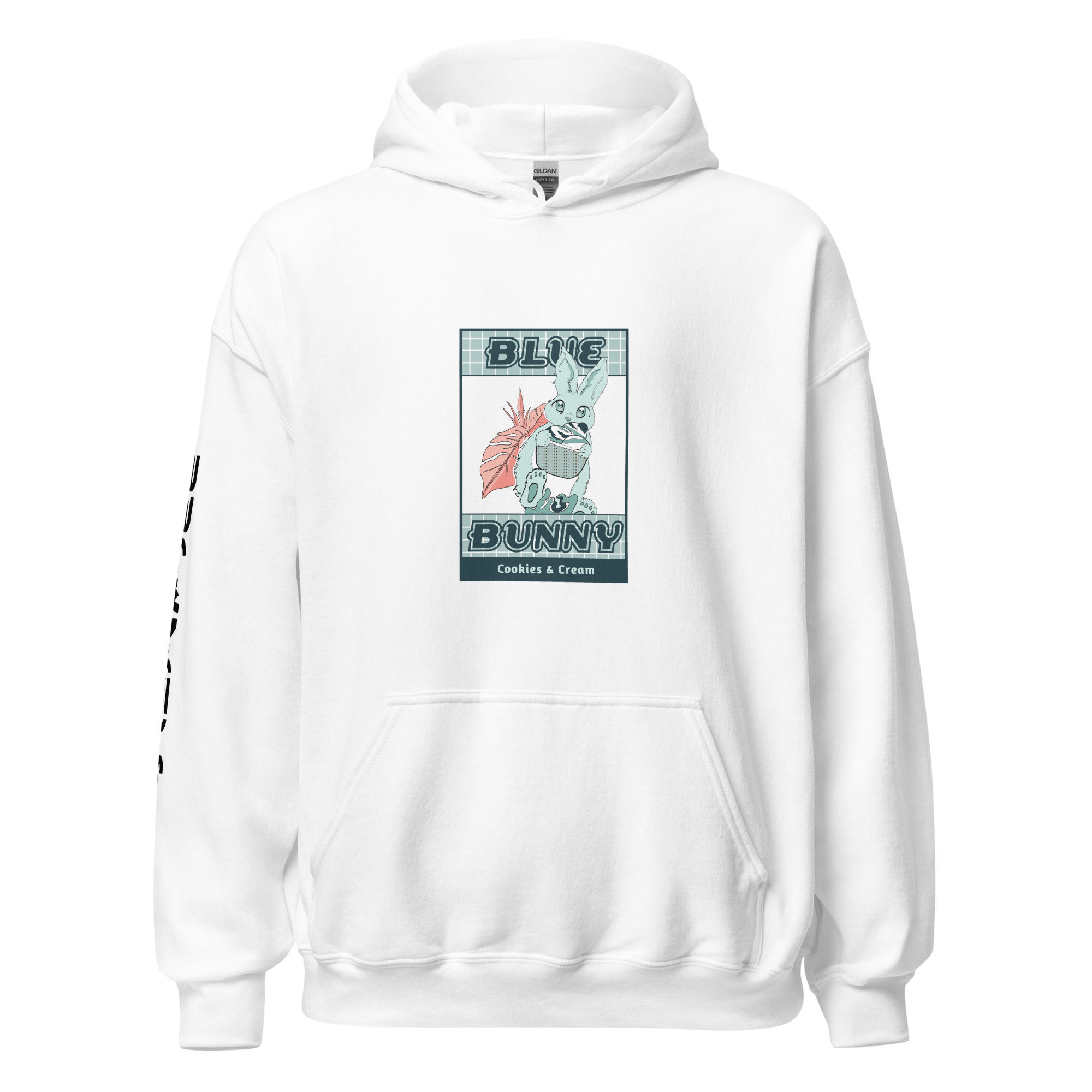 "Cookies and Cream" Premium Unisex Hoodie (White)