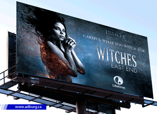 Outdoor glow signs and billboards
