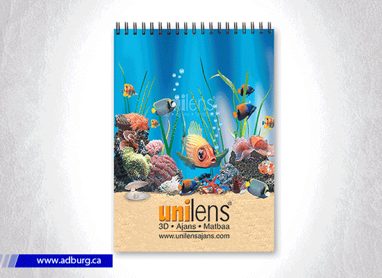 Lenticular Notebook COver