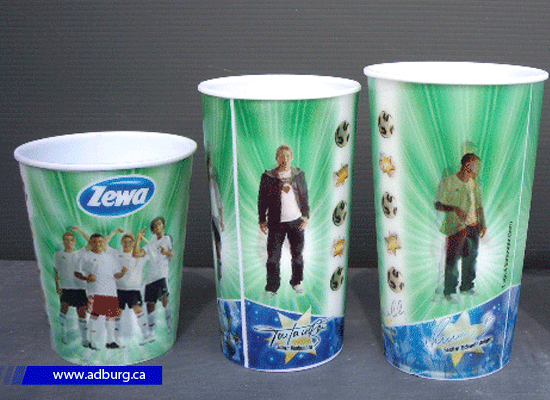 Innovative lenticular 3D Cup