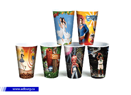 Custom lenticular 3D Cup