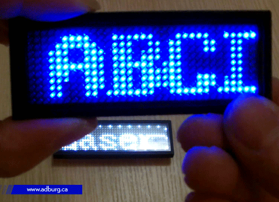 LED Scrolling Messages