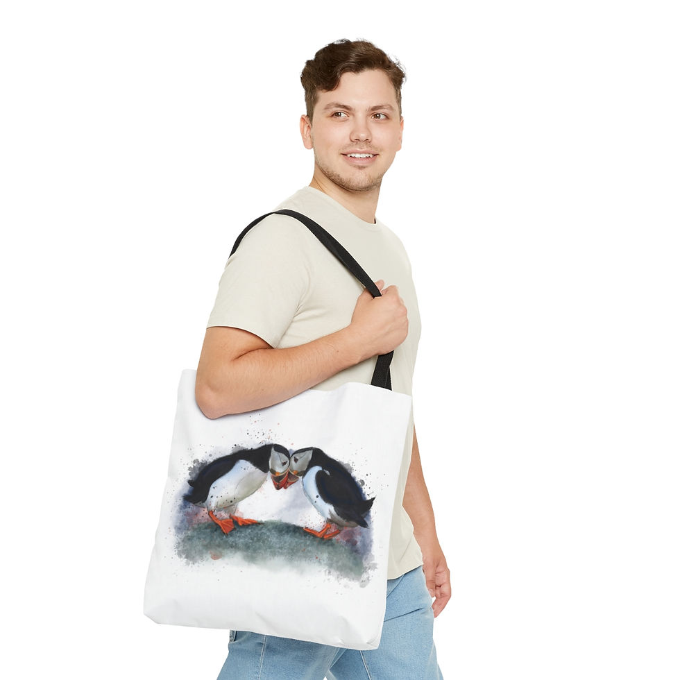 Thumbnail: Atlantic Puffins Tote